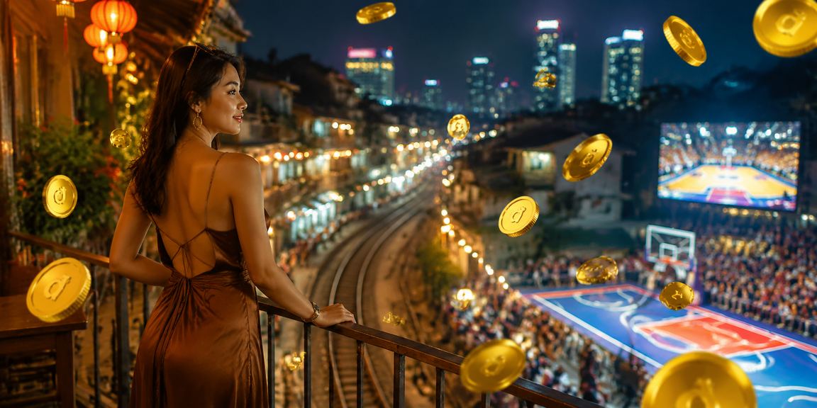 Người dùng tại Hà Nội theo dõi kèo bóng rổ trên điện thoại tại quán cà phê buổi sáng